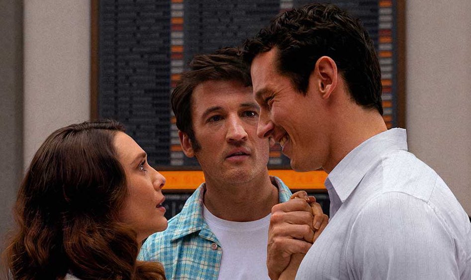 FilmUpdates's tweet image. David Freyne’s ‘ETERNITY’ is now on digital.

Starring Elizabeth Olsen, Miles Teller and Callum Turner.