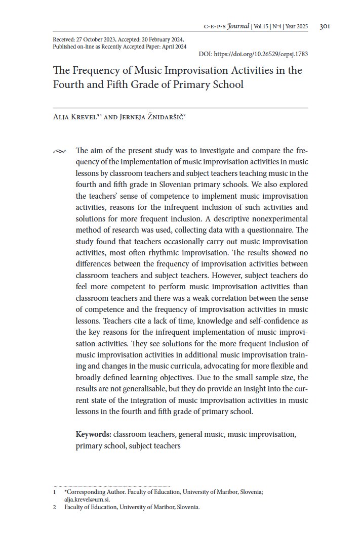 Center for Educational Policy Studies Journal tweet media