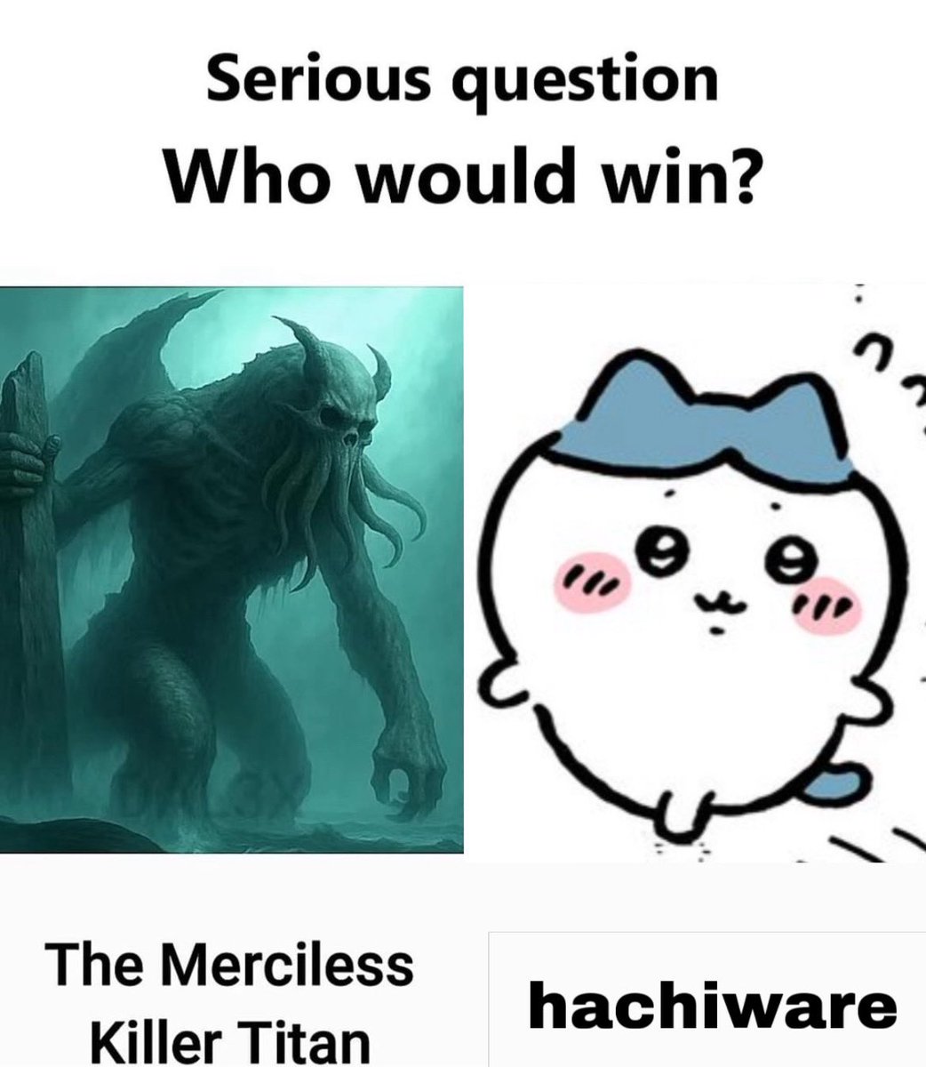 tanijrou's tweet image. serious question