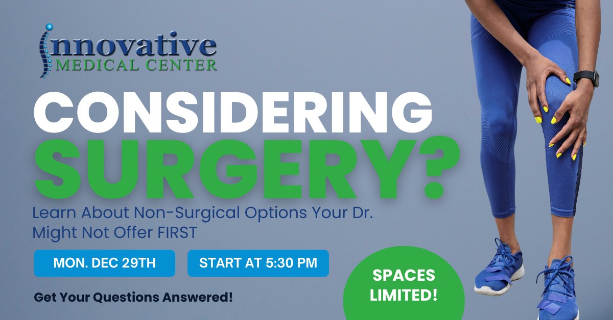 IMC_Fresno's tweet photo. Join us for a FREE, in-person seminar focused on non-surgical, drug-free options for joint pain &amp; neuropathy. Learn what may be causing your symptoms, how FDA-cleared therapies may help, &amp; whether conservative, long-term care could be right for you. https://t.co/XPcUfEfh5x https://t.co/NE1KApxUUf