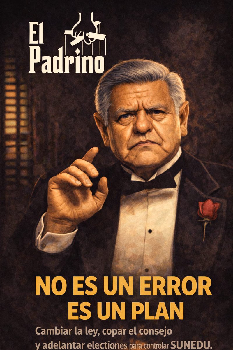 La educación superior no puede quedar atrapada en disputas de poder. SUNEDU debe corregir el rumbo. <a href="/SuneduPeru/">Sunedu</a>
#SuneduCapturada