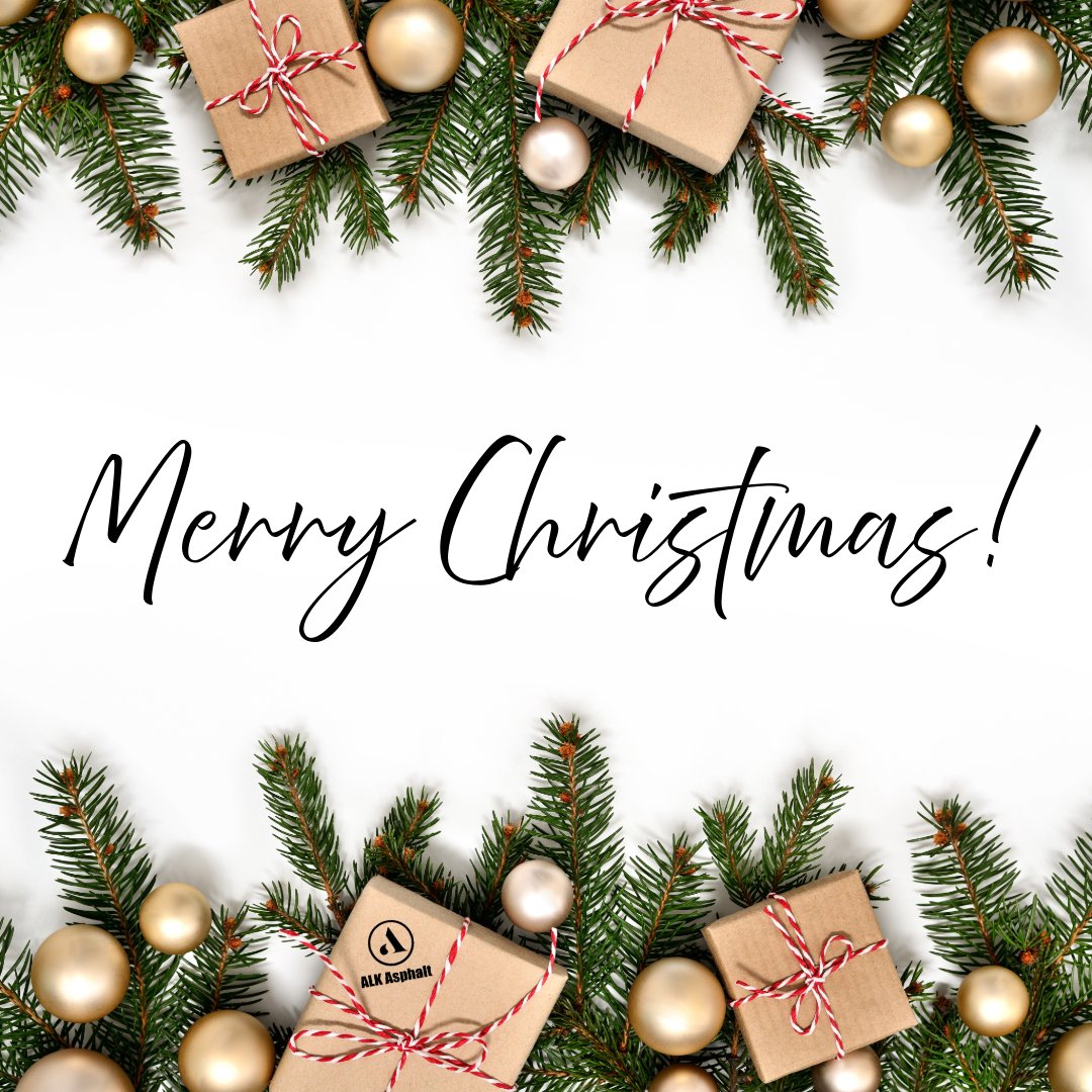 AlkAsphalt's tweet photo. From all of us, Merry Christmas! We’re grateful for the partnerships, trust, and support that made this year meaningful.

#ALKAsphalt #MerryChristmas #HappyHolidays #Thankyou https://t.co/gKSwjwW04V