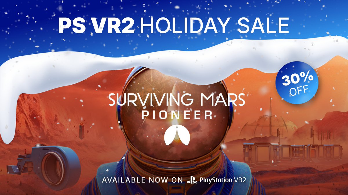 Surviving Mars VR tweet media