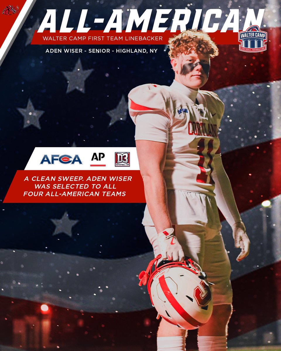 SUNY Cortland Football tweet media