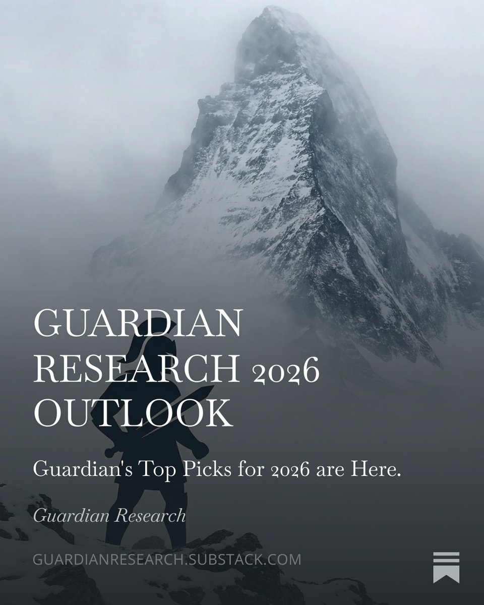 thegresearch's tweet image. GUARDIAN RESEARCH 2026 OUTLOOK open.substack.com/pub/guardianre…