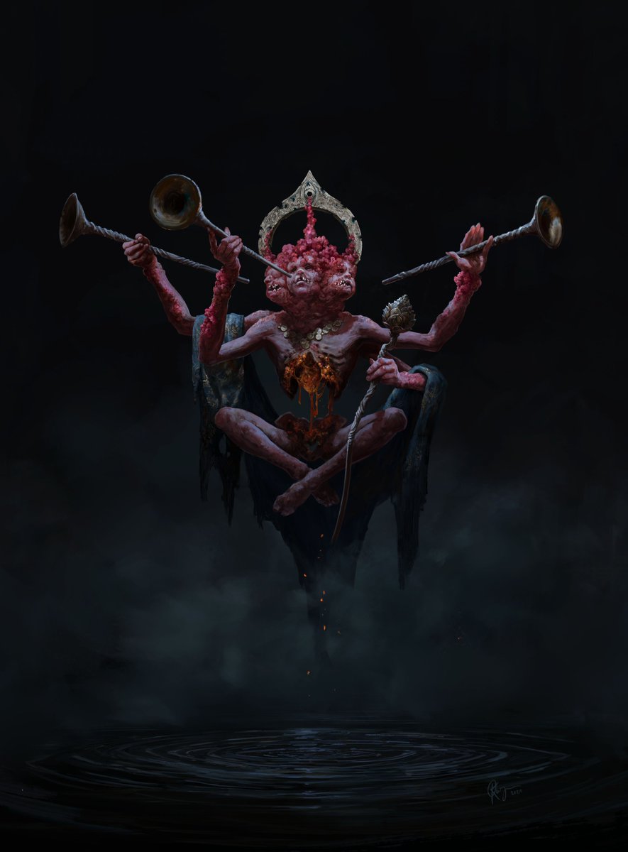 AlexExorcist's tweet photo. Art not made with AI. https://t.co/zJcXNJl2S9