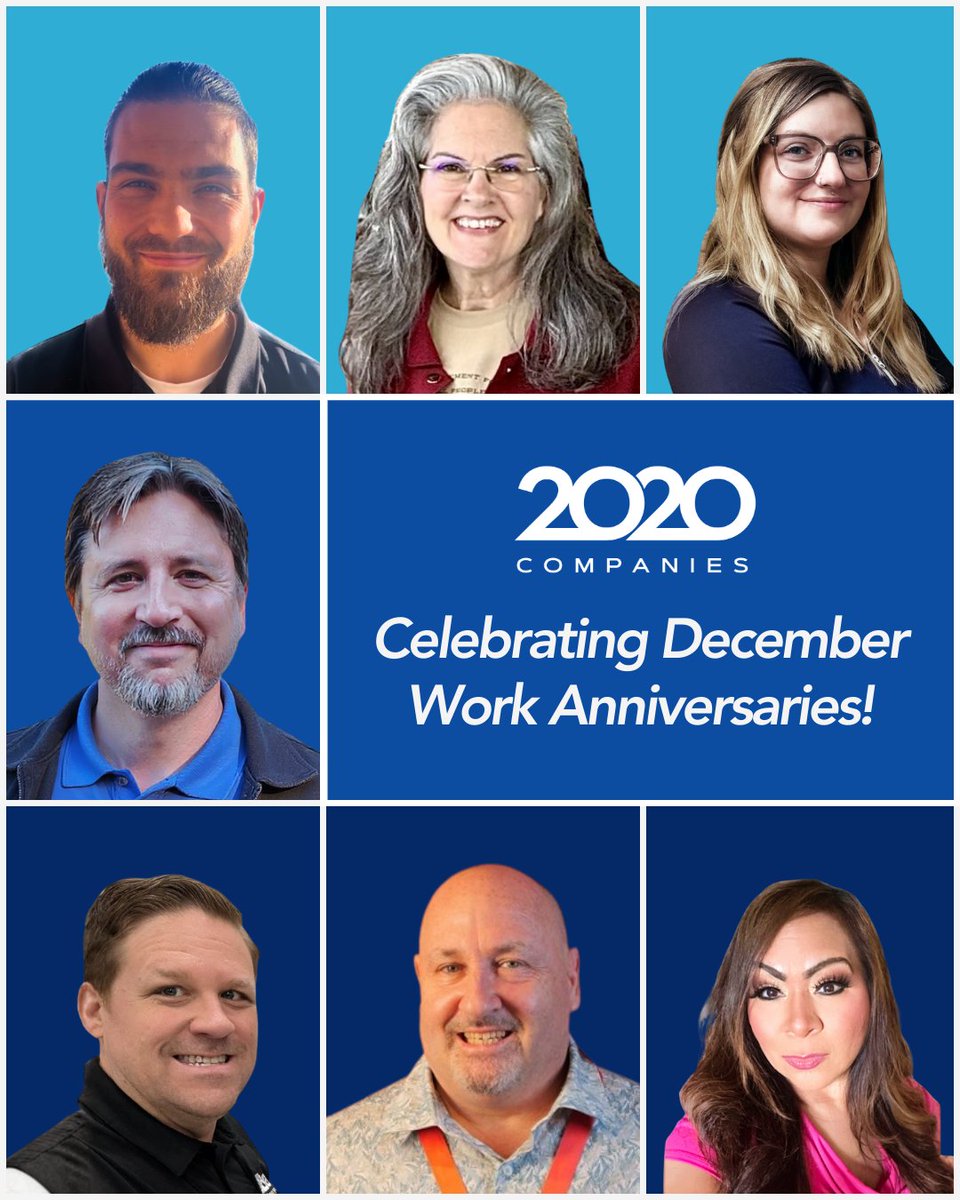 2020Companies's tweet image. As the year comes to a close, we’re taking a moment to recognize our team members celebrating December work anniversaries.

Your continued dedication and hard work are essential to our success. We’re thankful for the impact you make!

#Team2020 #WorkAnniversary