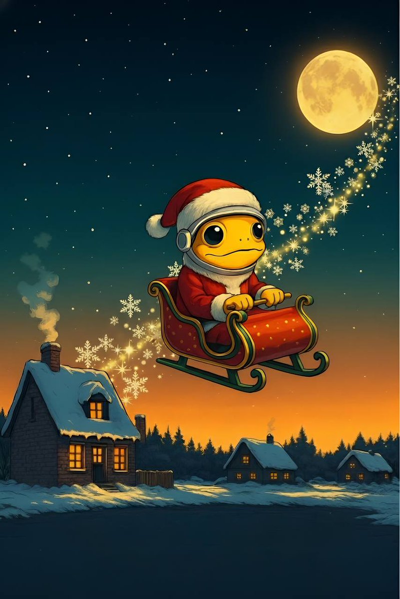 The most wonderful time of the year has arrived!
Sending a little sparkle from the $TURBO sleigh.
Happy Holidays Fam 🐸🌟