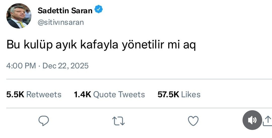 ouzhanktkc1925's tweet image. Fenerbahçe - Beşiktaş maçından sonra Saadettin Saran. #ElaRümeysaCebeci #FBvBJK