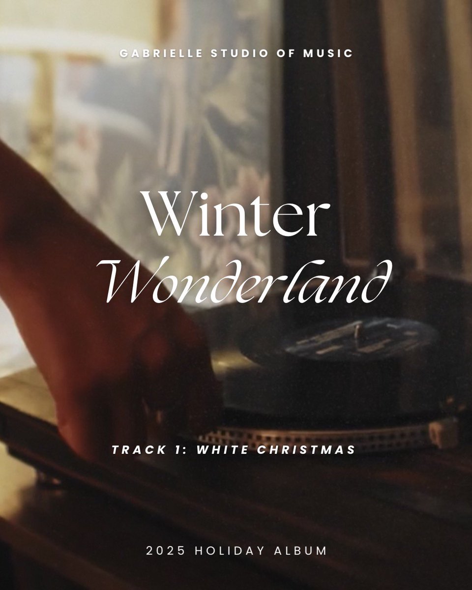 ✨ Step into the magic and listen to Sarah’s full single - now live on YouTube! 

FULL SONG: bit.ly/WhiteChristmas…