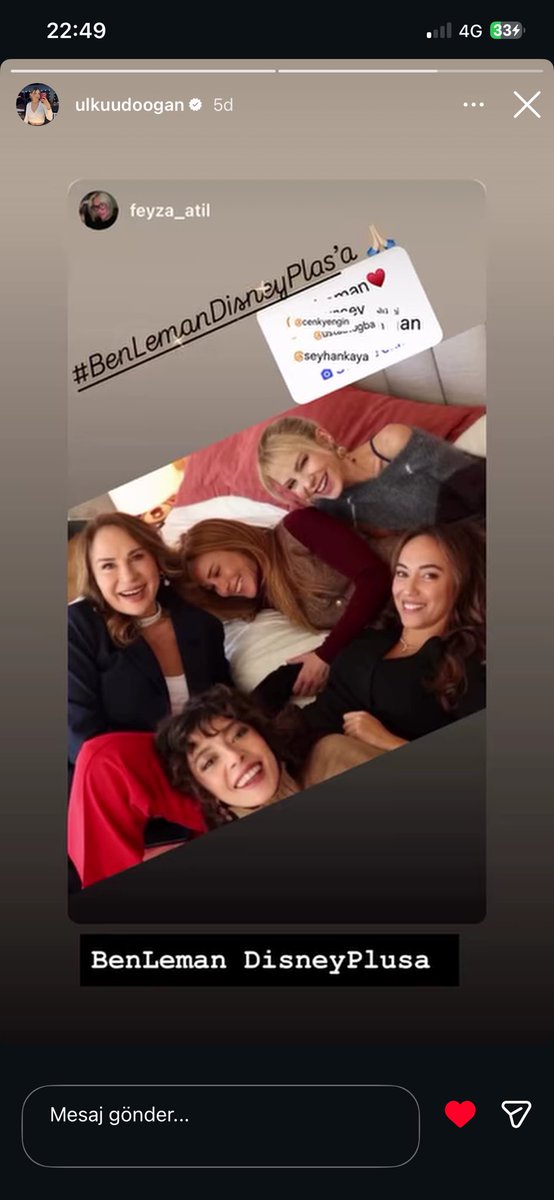 instagramdan da paylaşım yapıyorlar çıldırıyorum

BenLeman DisneyPlusa