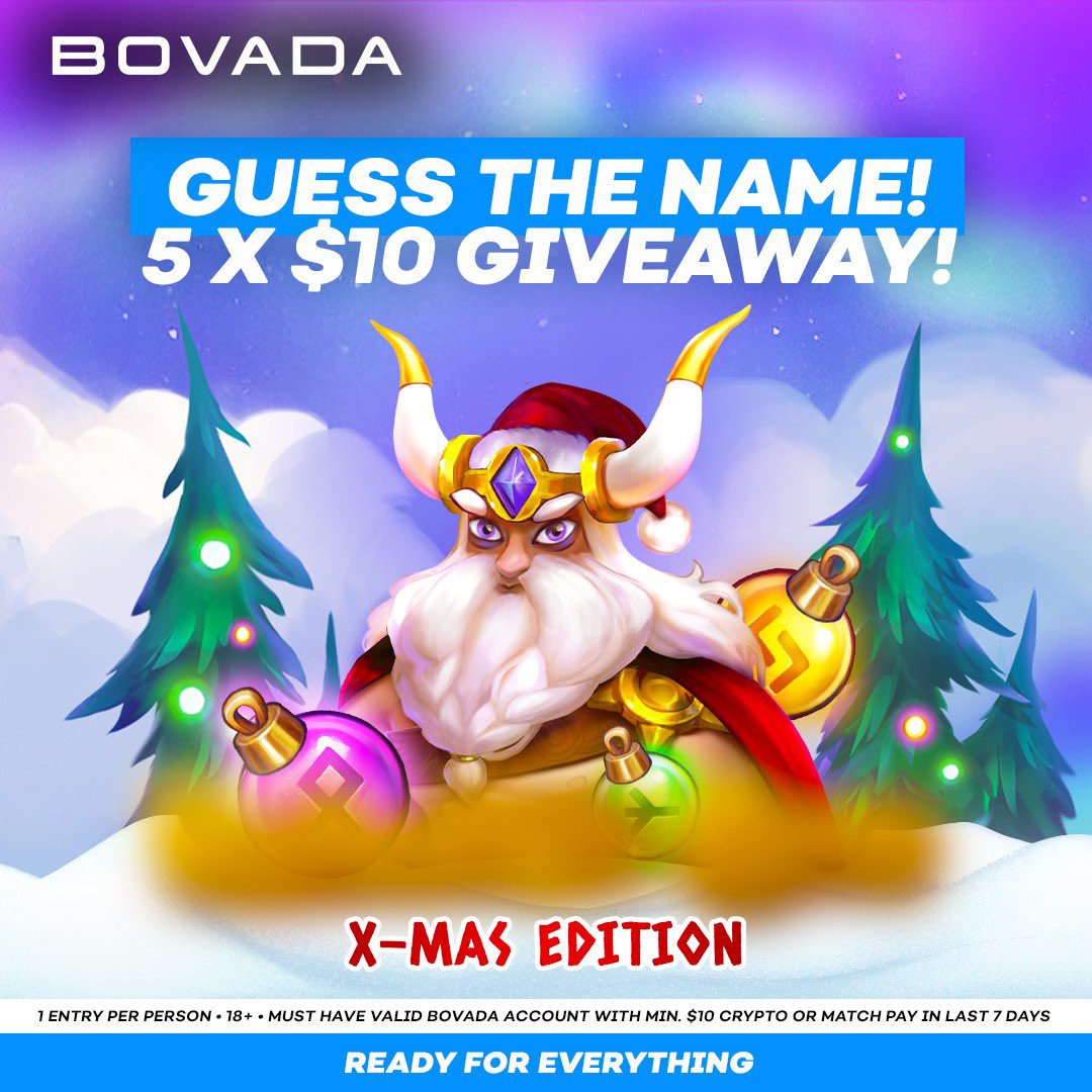 Bovada_Casino's tweet photo. 🎰 Guess The Slot Flash Giveaway 🎰

We’ve got 5x$10 bonuses up for grabs for 5 followers that correctly guess the name of this slot in the comments!

5 winners will be posted TODAY at 5PM EST! ⏳

Terms: https://t.co/4s9YykymsW https://t.co/aIVP4bcnRa