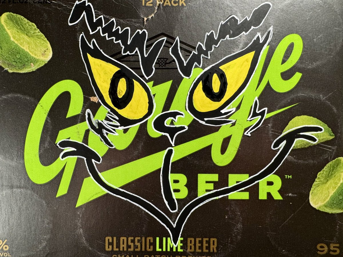 cgmoyer's tweet photo. The gift that will surely make any Grinch on your list smile ;) @drinkgaragebeer https://t.co/YR0PYS6PMN