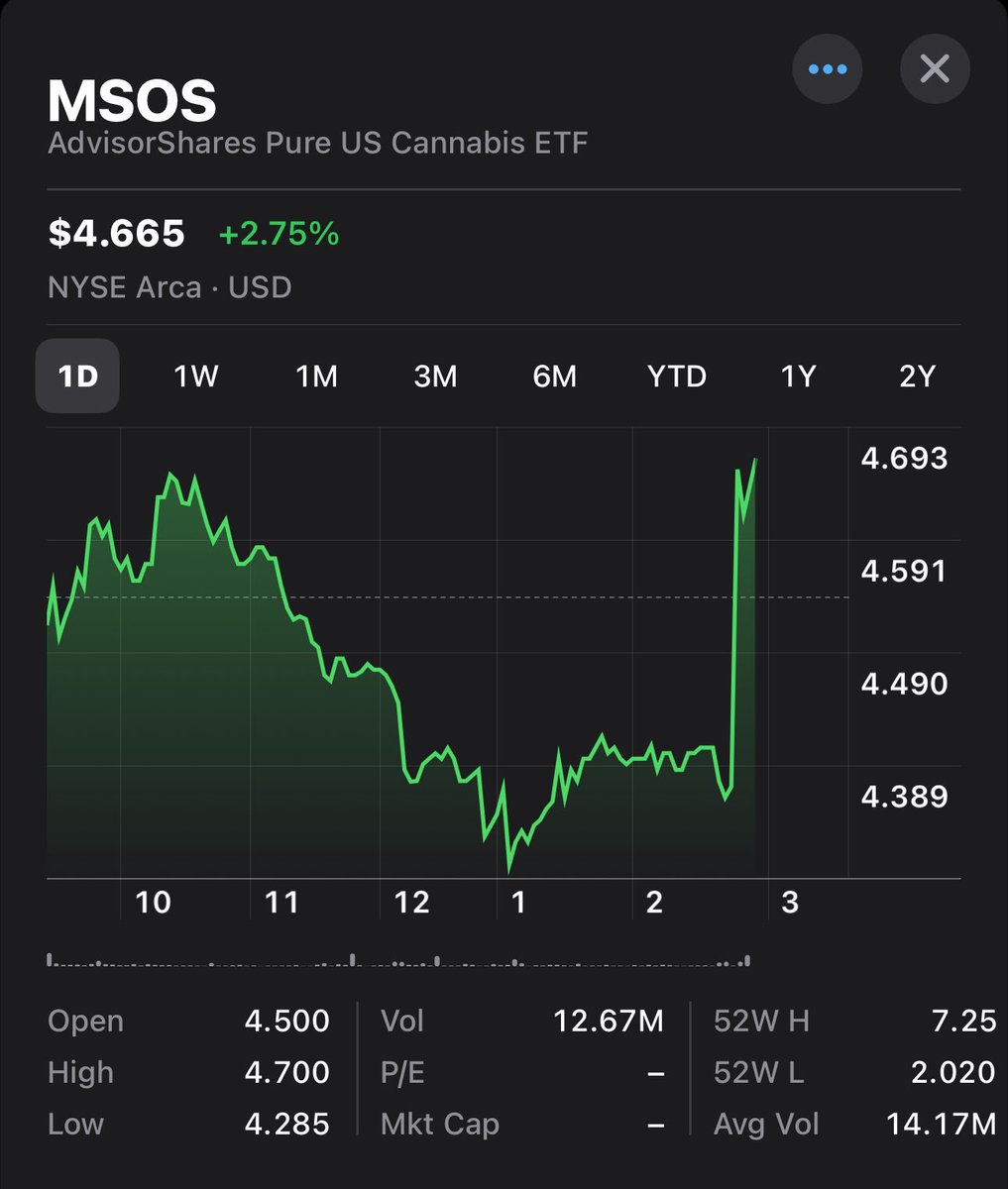 The pigfuckers of this ETF deserve to have their corpse skullfucked into dust. 

$MSOS