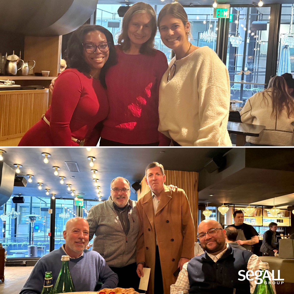 segallgroup's tweet photo. The Segall Group team celebrated this 2025 holiday season at Grazie Nonna located in Washington, DC. Great team, great food, great times, &amp; great spirits towards the new year ahead.
 #segallgroup #retailready #commercialrealestate #realtyresources #cheers #happyholidays https://t.co/zG7NT9C4vF