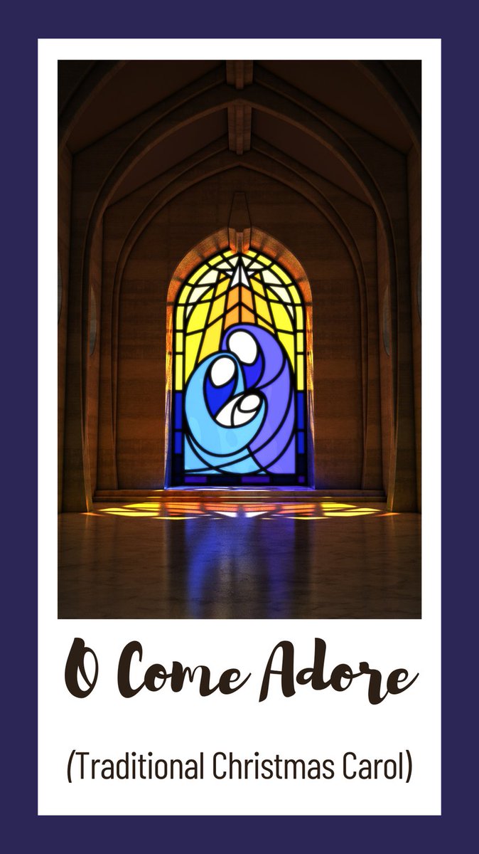 "O come, let us adore Him, O come, let us adore Him, O come, let us adore Him, Christ the Lord." - #TraditionalChristmasCarol

📷 Nativity Window / © allanswart via #GettyImages and #CanvaPro. #Catholic_Priest #CatholicPriestMedia #Christmastide