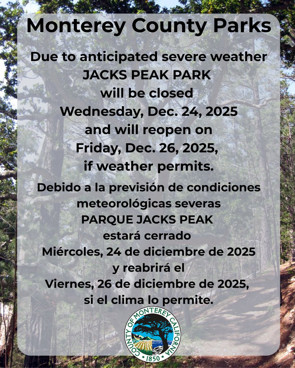 Monterey County Parks (@comontereyparks) on Twitter photo 
