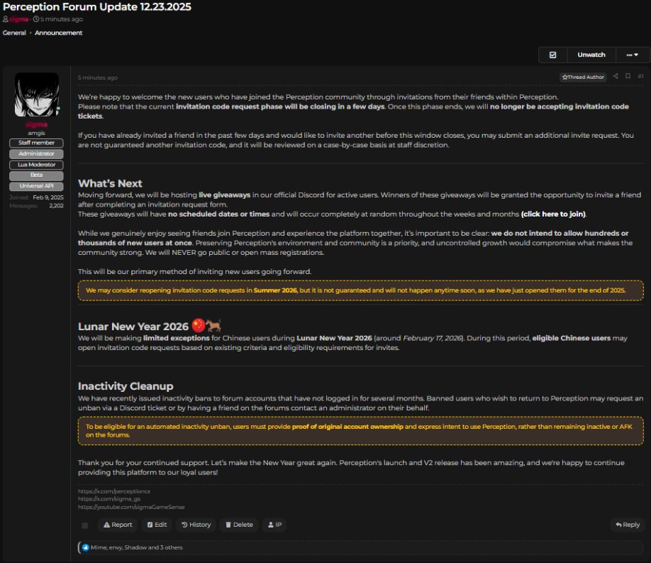 Perception tweet media