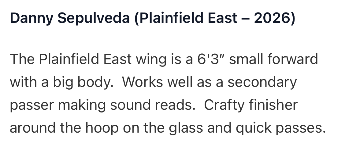 dsepulveda_2026's tweet image. Thank you @scottybscout  for the write up!  Gotta keep working! @PEHS_BB @ILTwolves1 @PrepHoopsIL