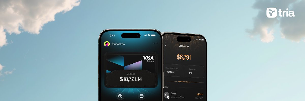 trish_onchain's tweet photo. We debate "utility" in crypto, but @useTria makes it real, a self-custodial card that works like Visa, instant USDC access without bridges, and fees under 1%. 

$20M+ on-chain spend in 90 days proves product-market fit. With $12M raised and LATAM expansion heating up. https://t.co/YnVMZ97IQy