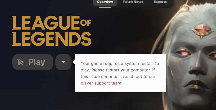 .<a href="/riotgames/">Riot Games</a> might be the only fuck ass game where i gotta do this to play their god damn game 😭