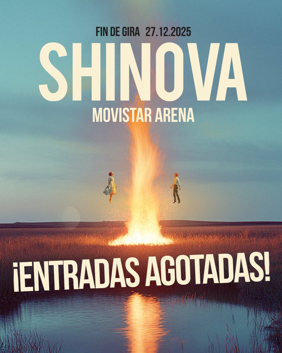 ¡MOVISTAR ARENA, ENTRADAS AGOTADAS!

Gracias de corazón a todxs por hacerlo posible, os prometemos que será un concierto inolvidable 💥 

Nos vemos este sábado dándolo todo 🤘

Quedan 4 días ⏳⏳⏳