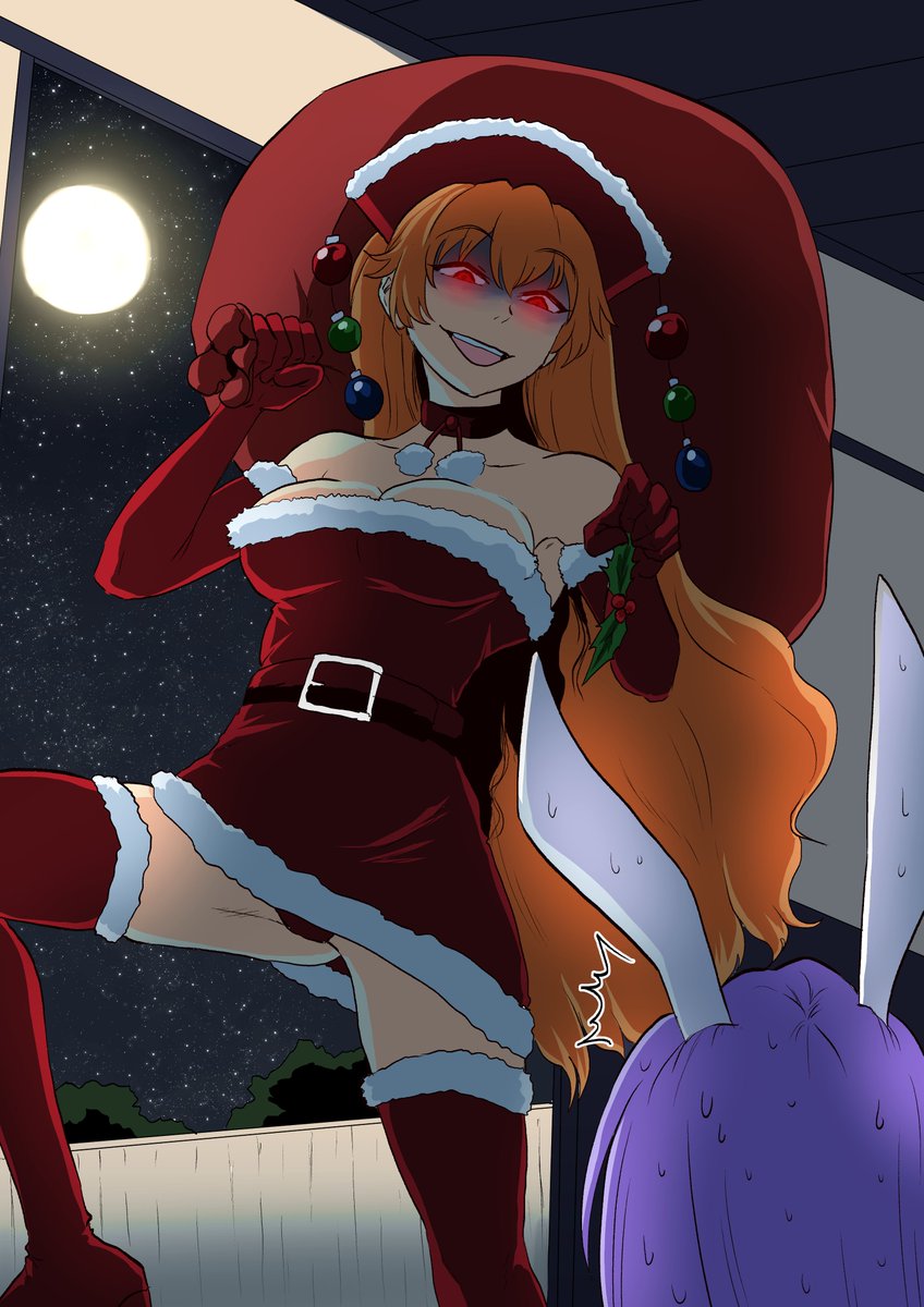 OniMasking's tweet photo. Christmas. #東方Project #touhou https://t.co/10eUIX8mrv