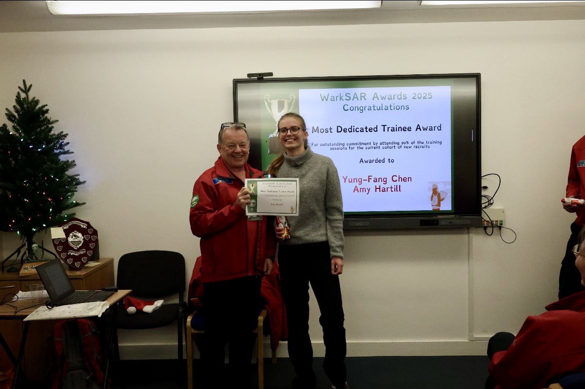 ✨ Awards Night Update
Our first award went to Amy &amp; Yung-Fang, winners of the Most Dedicated Trainees Award 

With 90%+ training attendance, their commitment this year has been outstanding. Congratulations ladies — fantastic work alongside all our new recruits! 💙
 #AwardsNight