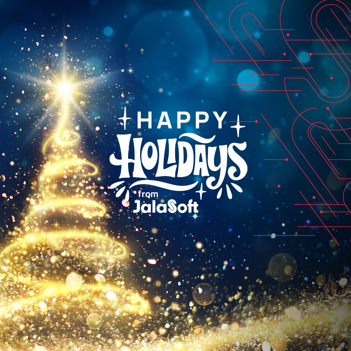 🌟 Happy Holidays from Jalasoft! ✨

As we wrap up the year, everyone at #Jalasoft would like to thank you for being part of our journey. 

We’re grateful for the trust, collaboration, and support that made this year truly meaningful.
