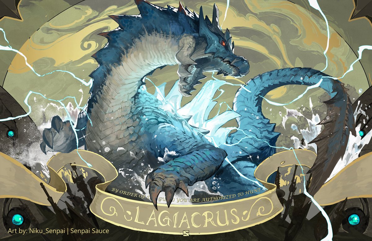 NSilvaArt's tweet image. This is my first year getting into the franchise and it's been fantastic. 

These have been my favorite thing to work on this year. I look forward to making more in this series.

#monsterhunter