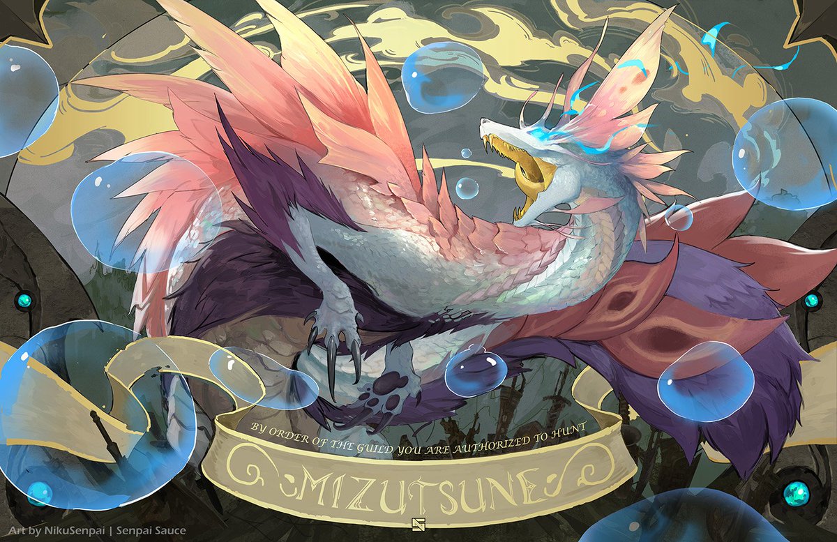 NSilvaArt's tweet image. This is my first year getting into the franchise and it's been fantastic. 

These have been my favorite thing to work on this year. I look forward to making more in this series.

#monsterhunter