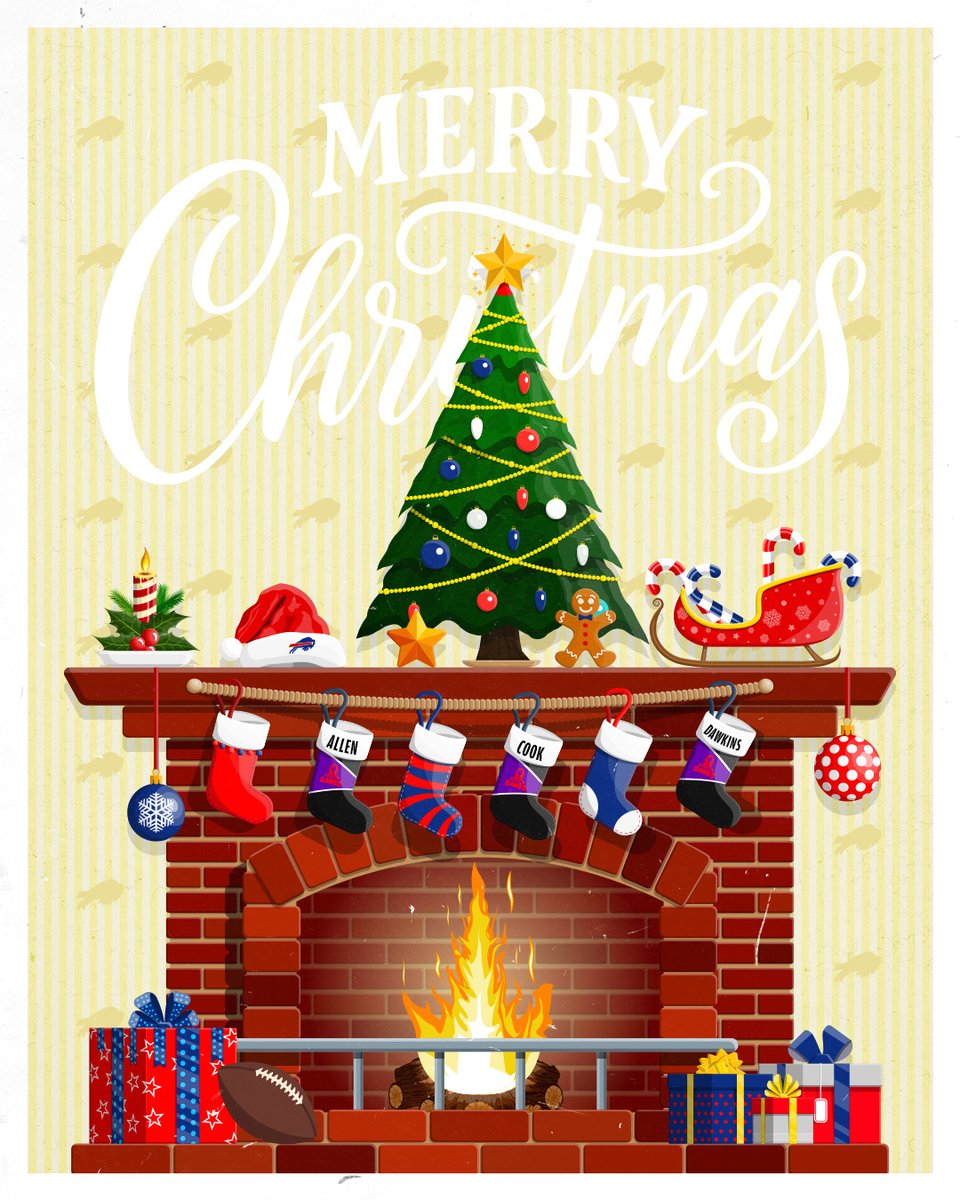BuffaloBills's tweet image. The stockings were hung by the chimney with care.

@NFL | #ProBowlGames