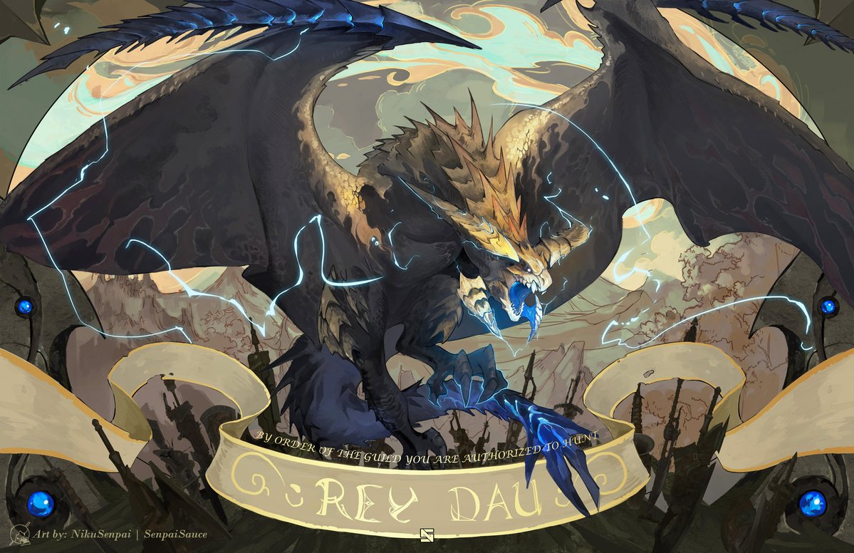 NSilvaArt's tweet image. This is my first year getting into the franchise and it's been fantastic. 

These have been my favorite thing to work on this year. I look forward to making more in this series.

#monsterhunter