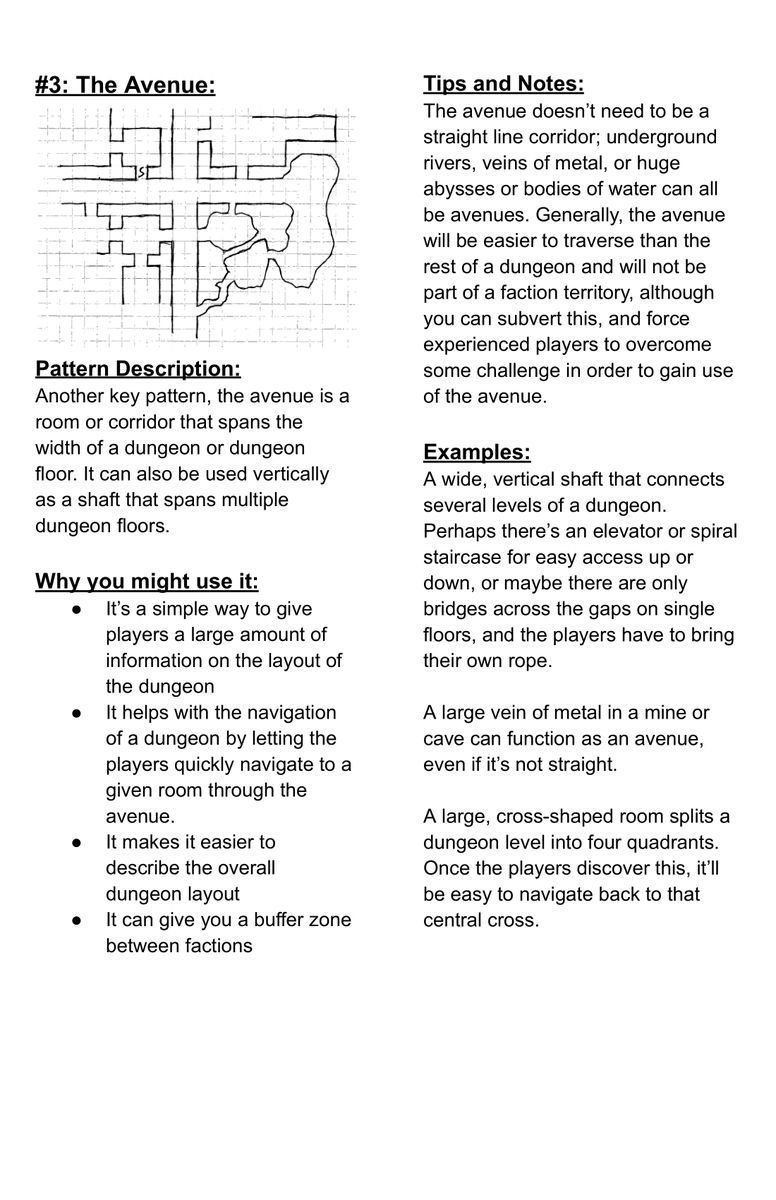 Hey everyone! I wrote a zine about dungeon design; it's on Drive Thru RPG right now, here's the link: drivethrurpg.com/en/product/549… 
#dundeondesign #osr #ttrpg #gamedev #indiedev