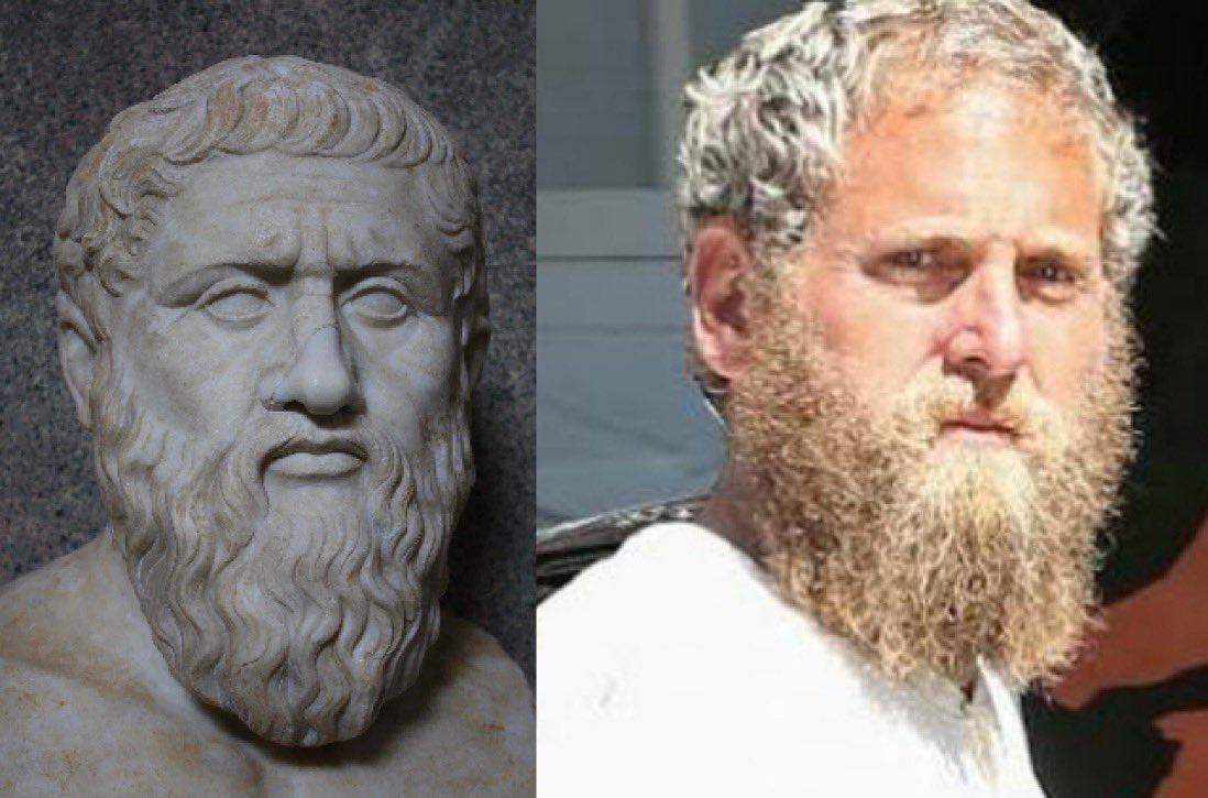 ObtainerOf's tweet image. First look at Plato in Christopher Nolan’s The Odyssey