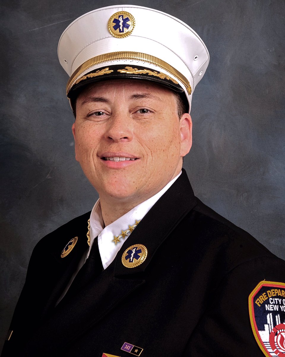 Chief Lillian Bonsignore is back to lead after 31 years with the FDNY. She  is good people and a total pro who helped carry our city thru some dark  days. With Chief