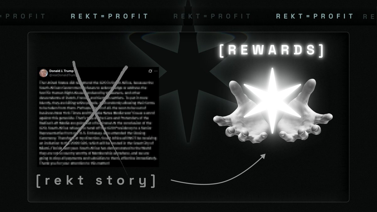 Your worst rug, rekt, or trade is about to mean something.
Stay close.
TOMORROW.