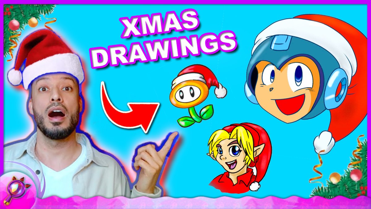 How to Draw Megaman and other Characters with Santa Hats youtu.be/C1wdWBp_p_Y?si… via <a href="/YouTube/">YouTube</a> #MerryChristmas #MerryChristmas2025 #HappyHolidays #art #drawing #artist #fanart #megaman #Procreate #procreateart <a href="/Procreate/">Procreate</a> <a href="/OwlRetweets/">Owl Retweets</a>