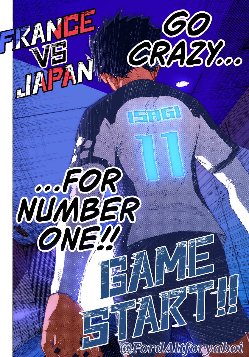 Go crazyfor number one!!” BLLK Ch.329 coloring #bluelock