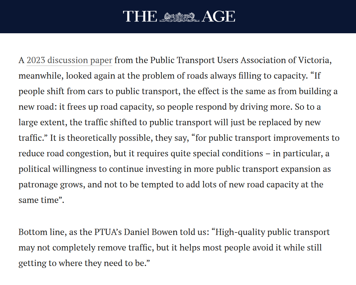 Public Transport Users Association tweet media