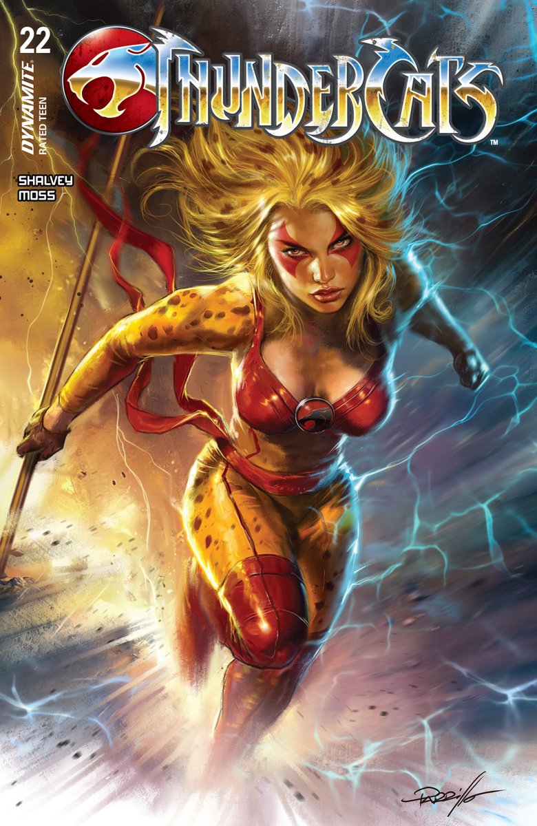 DynamiteComics's tweet photo. In stores this week, Thundercats #22 with covers by Lucio Parrillo, Declan Shalvey, Jae Lee, Drew Moss and Manix.

#thundercats #declanshalvey #drewmoss #lucioparrillo #jaelee #manix

https://t.co/gnbQ4qxy9V https://t.co/0J1SsxdLIk