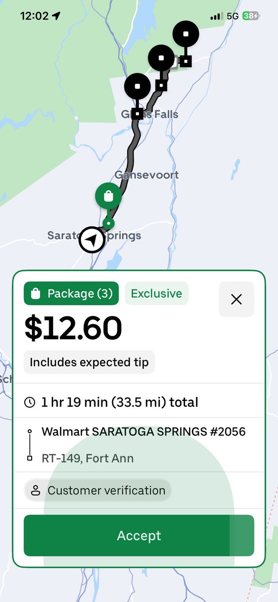 TyShattuck's tweet image. ⁦@Uber⁩ ⁦@Uber_Support⁩ ⁦@UberEats⁩ Is this even legal hourly wage? ⁦@NYSLabor⁩ … 44-85 minute delivery time estimates (could be longer), plus mileage on vehicles and gas… are these driver payouts even legal wages? #uber