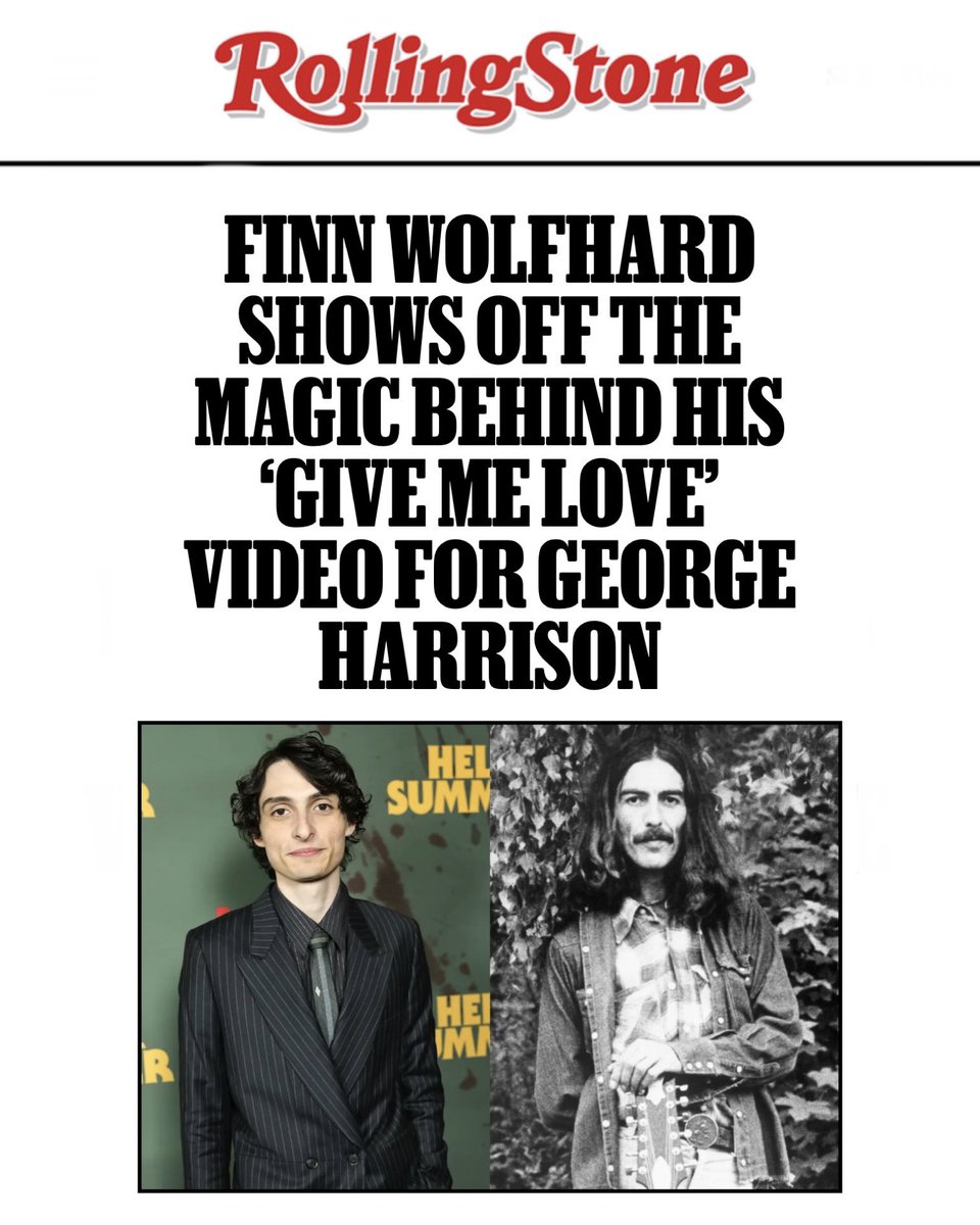 George Harrison tweet media