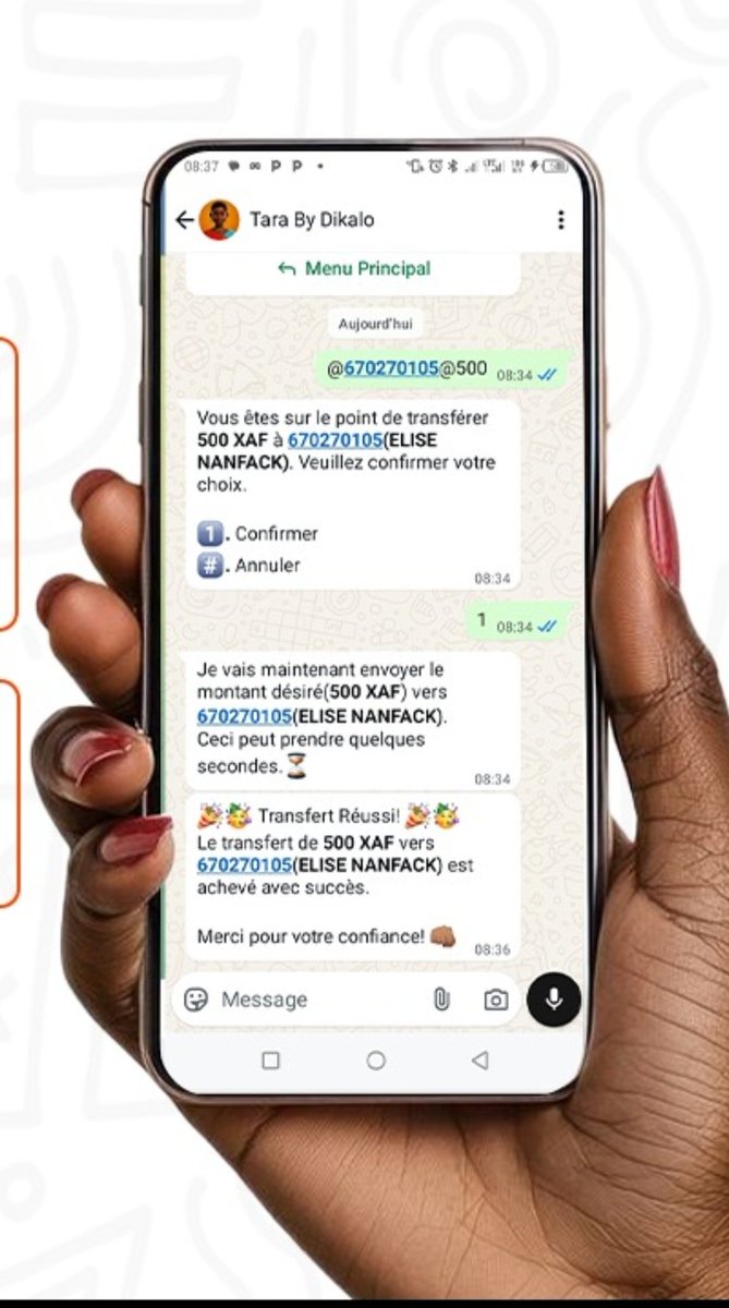 Probablement l'innovation tech de l'année au 🇨🇲 vient de chez <a href="/tarabydikalo/">Tara By Dikalo</a>  😊😊😊😊