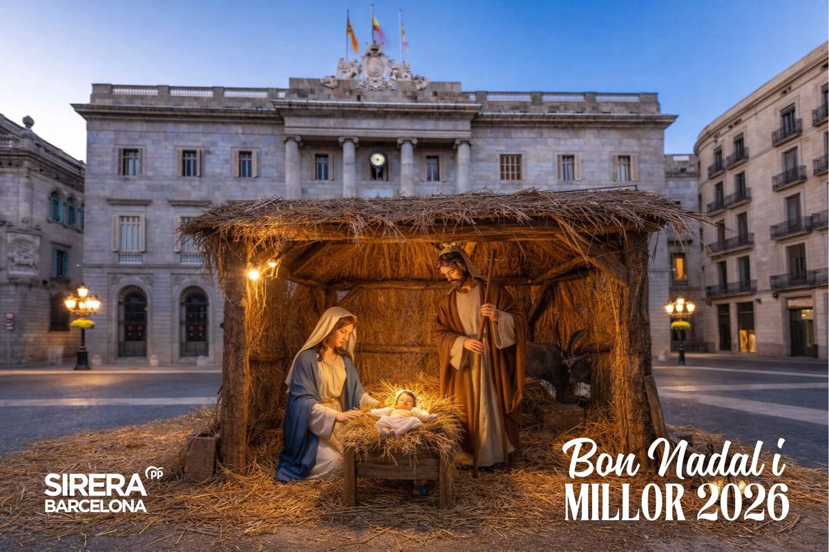 ppsmbcn's tweet image. Que estas fiestas nos traigan paz, buenos deseos y energía para lo que viene.
¡Feliz Navidad a todos! 🎄✨