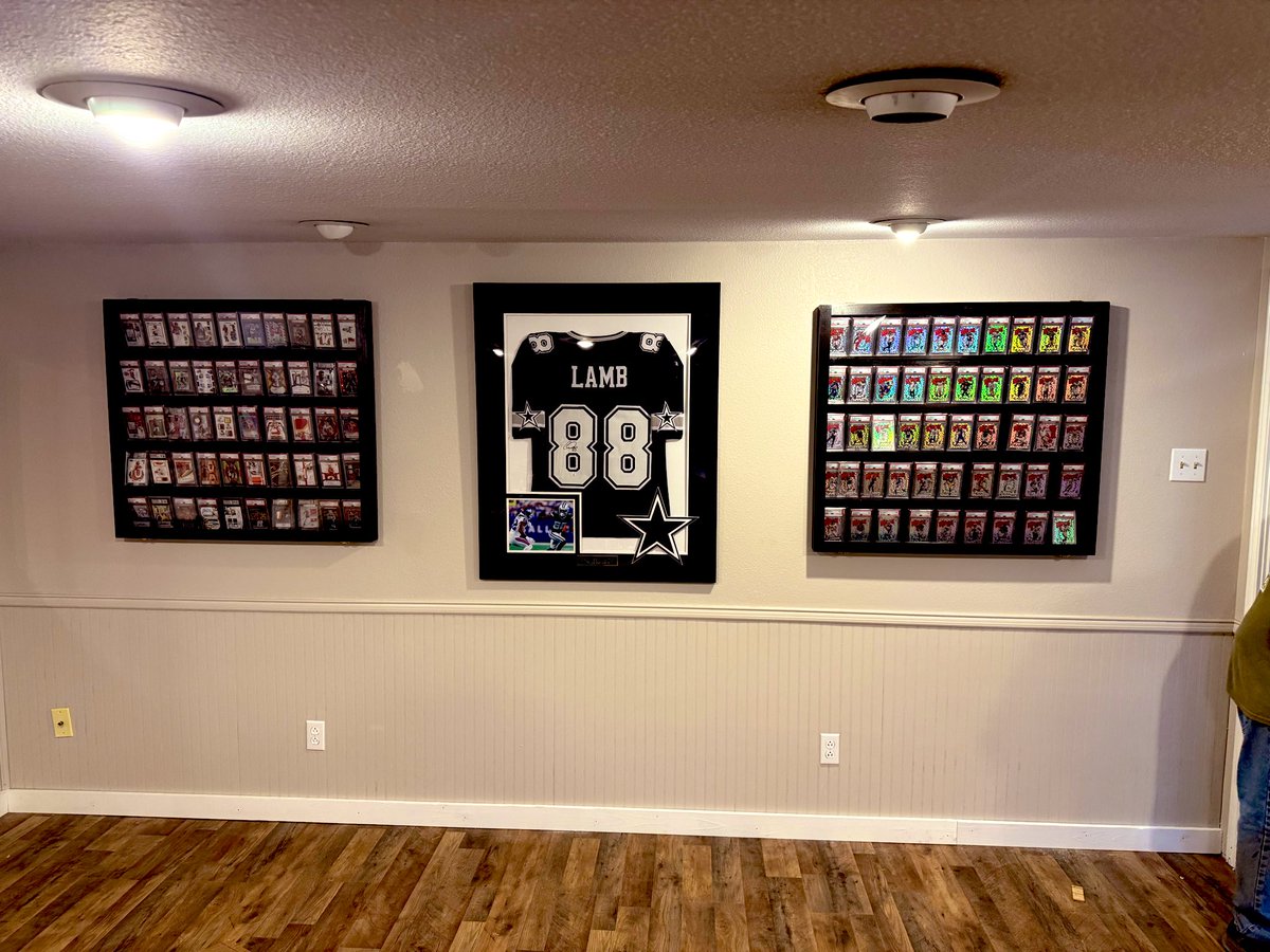 corley_ragle's tweet photo. Getting close to finishing my new office. This was my dad’s office before he passed. @CardPurchaser @PSAcard @NFL @dallascowboys @JManziel2 https://t.co/eyo3KIVb9A