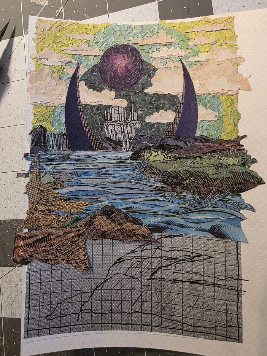 The work on this going well today

Been nice having a bit of time off and getting to just wake up each day and put time in at the paper factory