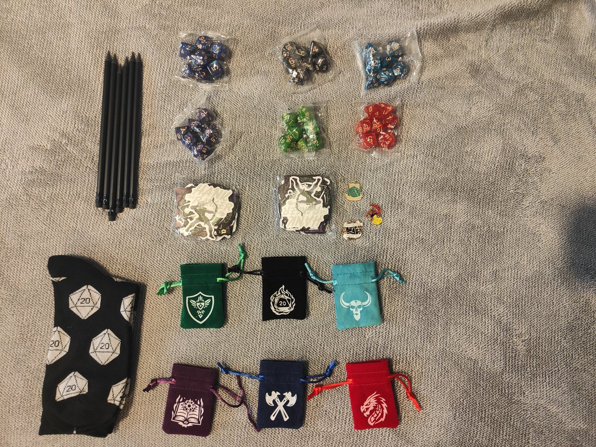 Day 1 - 24 of my D&amp;D Advent calendar 🎉🎉🎉