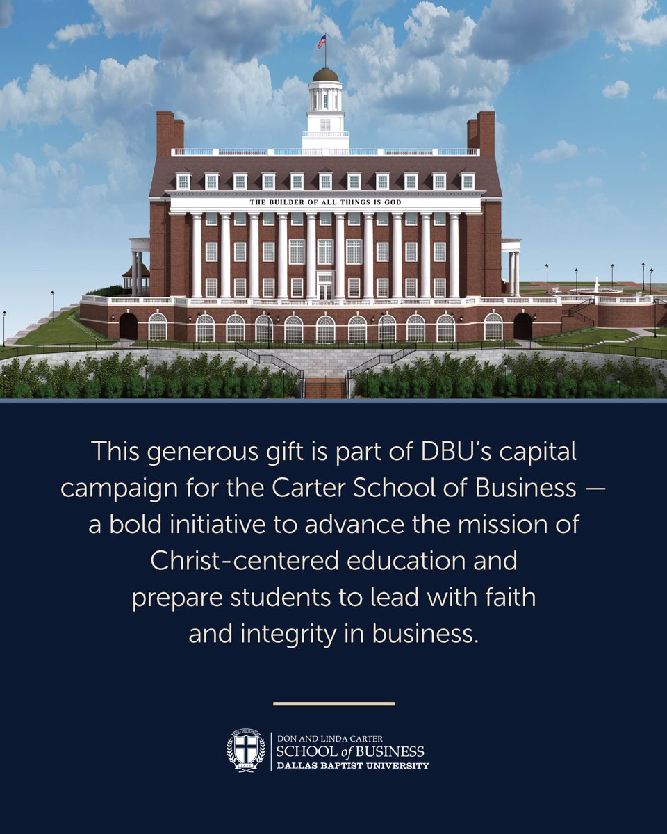 Dallas Baptist University tweet media