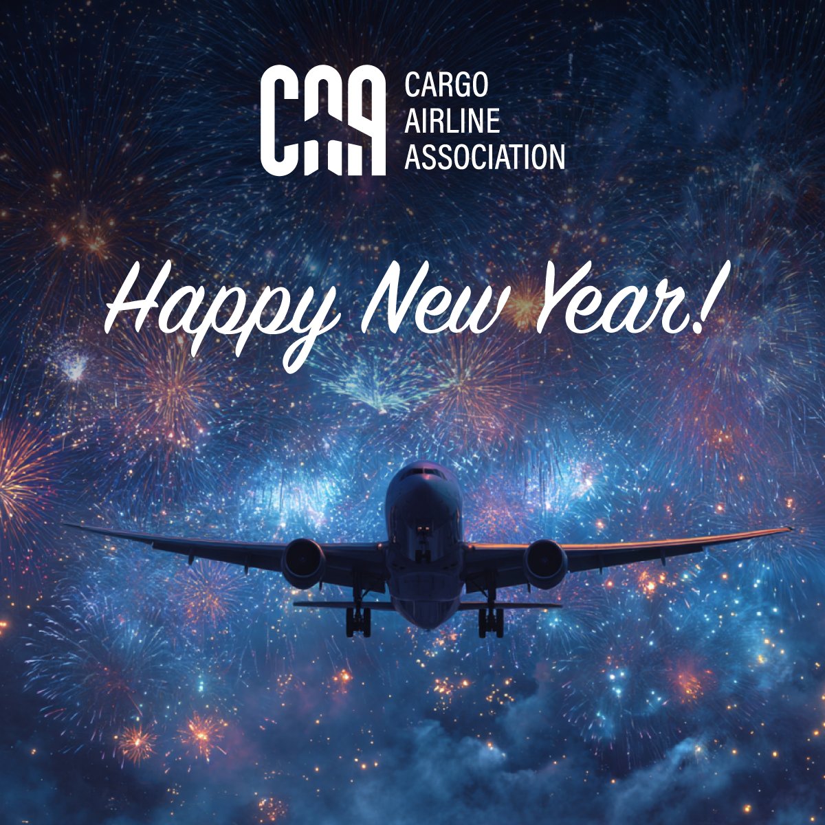 A new year takes off today! Thank you to the air cargo community for keeping supply chains moving—today and every day.